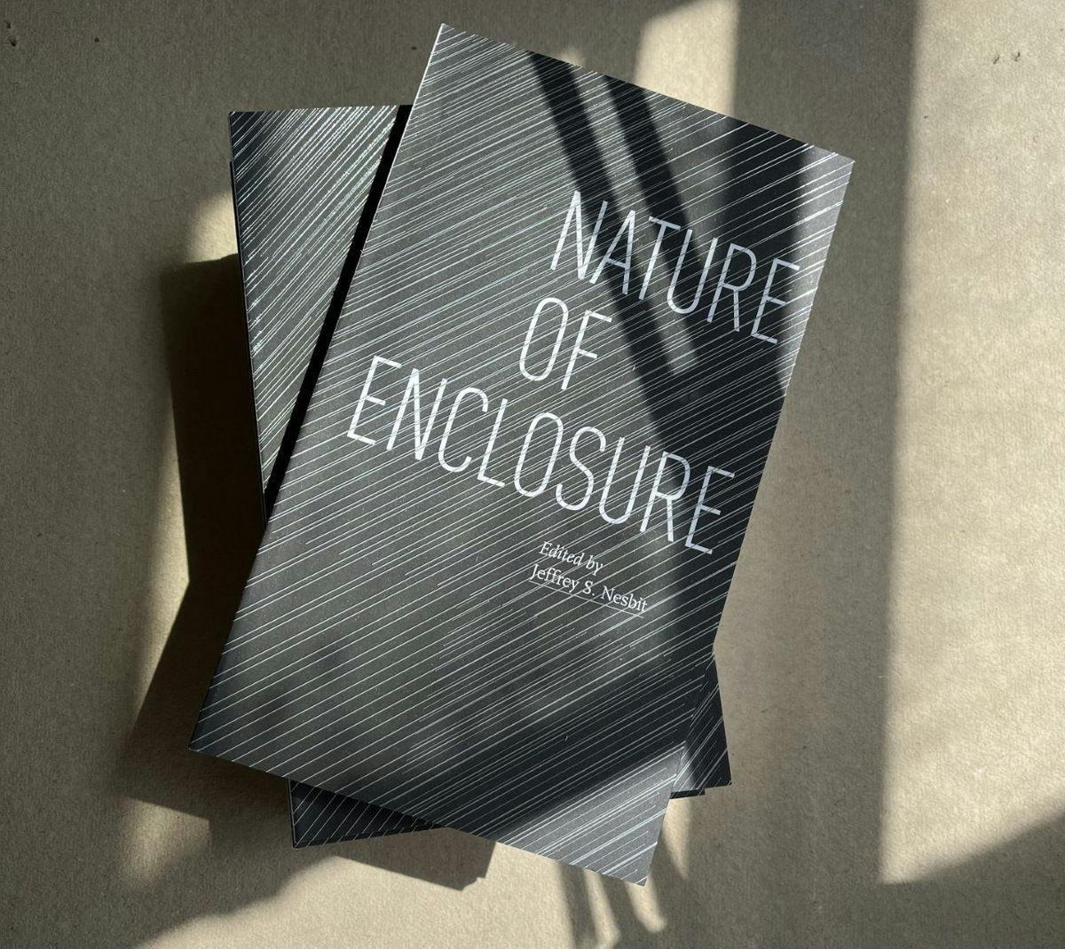 Chapter title:

'Astropolis, Aquapolis, Aeropolis: Capital’s Enclosure'

Nature of Enclosure is a series of conversations to gather experts from a range of disciplines, including architects, landscape architects, architectural historians, design theory scholars, geographers, historians of science and technology, and professionals at the intersection of architecture and the environment. Organized in three parts, (1) Nature of the Synthetic Environment, (2) Air, Capital and the Planetary Imaginary, and (3) Enclosed Boundaries of Political Geographies, this book continues the conversation with a collection of essays as both reflections from the provocative discussions and expanding the discourse of enclosed environments in architecture and design fields.