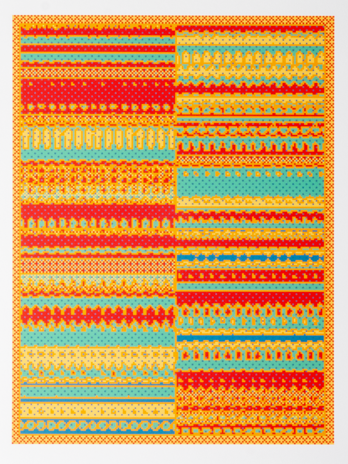 Digital artwork made with custom software. Part of the COMPUTATION series.