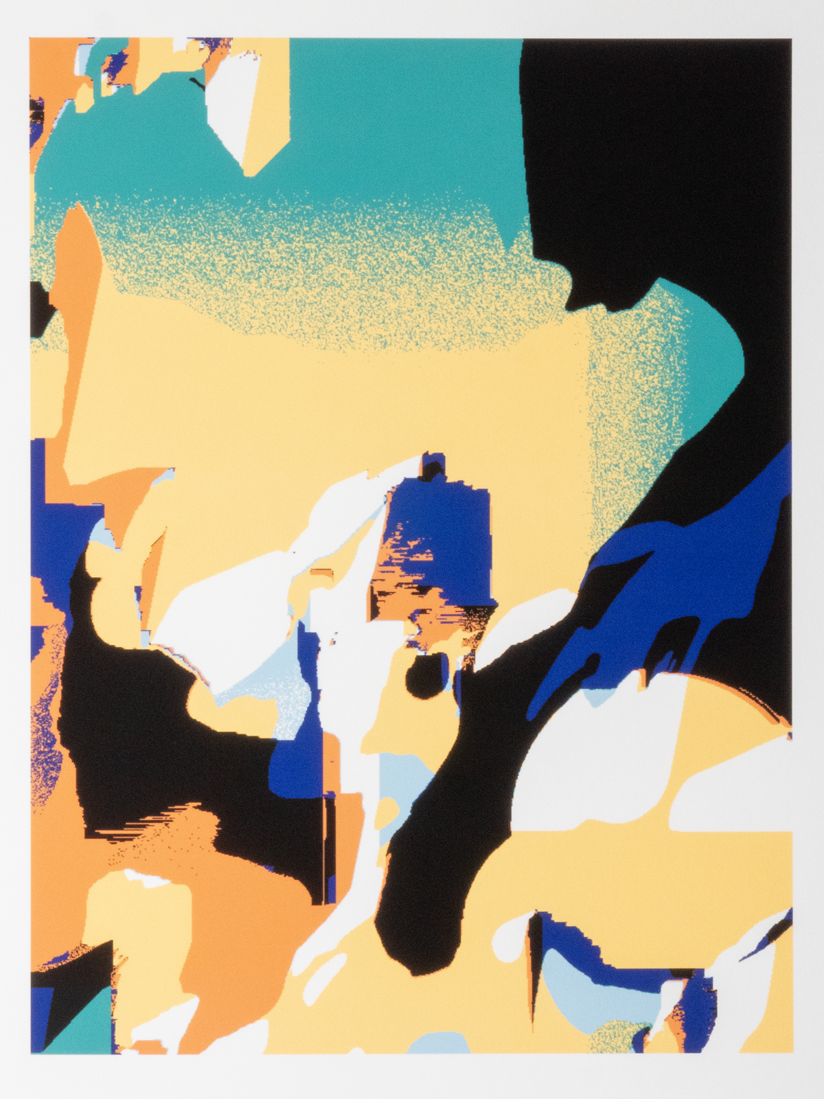 Digital artwork made with custom software. Part of the CUTOUTS series.