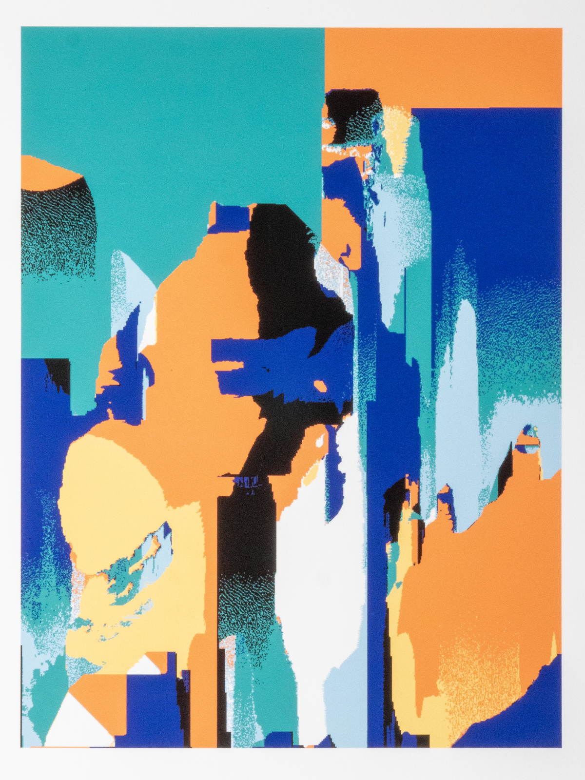 Digital artwork made with custom software. Part of the CUTOUTS series.